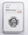 PF67* STAR 1953 Washington Quarter NGC *2568