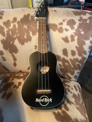 Fender Hardrock Venice blk Ukulele Used