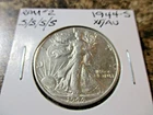 1944-S WALKING LIBERTY SILVER HALF DOLLAR RPM #2 S/S/S/S XF/AU    DD3
