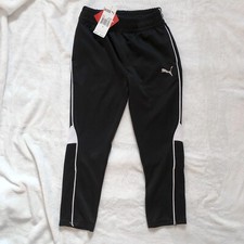 Puma Kids Black Sweatpants Size 6 new 