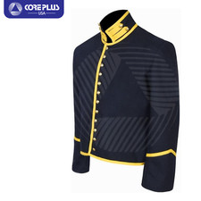 US Civil War Men's St. Louis Depot Shell Jacket -yellow Mounted Services Style