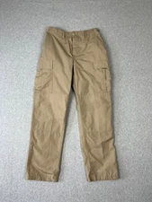 Army Pants Adult 31x32 Tan Button Fly Cargo Utility Combat Trouser Propper