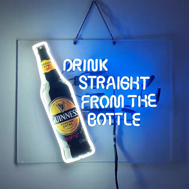 Guiness Beer Neon Sign Acrylic 19x15