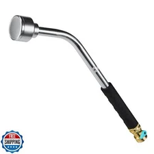 18 Inch Soft Rain Metal Watering Wand Featuring Gentle Spray 600007 with Comf