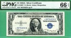 *** STAR & ALMOST LADDER SERIAL *** 1935A $1 SC *** PMG GEM 66 EPQ *** Fr 1608* — photo 1