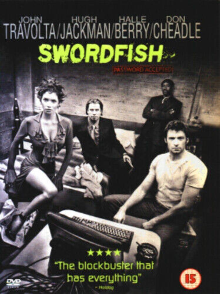 Swordfish DVD John Travolta FREE SHIPPING