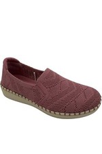 Skechers Vegan Washable Crochet Slip-Ons Sepulveda 2.0 Raspberry