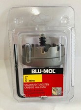 Broca cortadora de sierra de calar de carburo de tungsteno de 51 mm Blu-Mol de 2 pulgadas
