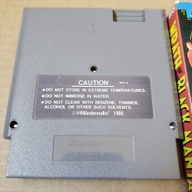 Juego NES Wrath Of The Black Manta De Colecci&oacute;n con Funda De Caja Probado Funcionando Nintendo