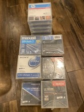 NEW Sealed LOT 42, HP, Certance Sony Imation Maxell 100/200GB LTO1 Ultrium 1