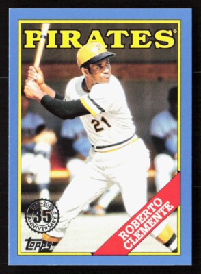 スポーツ選手 TOPPS 35 ANNIVERSARY 2023 Topps Series 2 Roberto Clemente 35th Anniversary Blue 1988