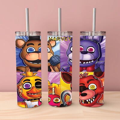 FNAF - Five Nights at Freddys 20oz Thermal Skinny Tumbler - 1