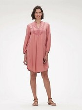 NWOT Gap Embroidered Peasant Dress, Terra Cotta SIZE XL #468851 W0109