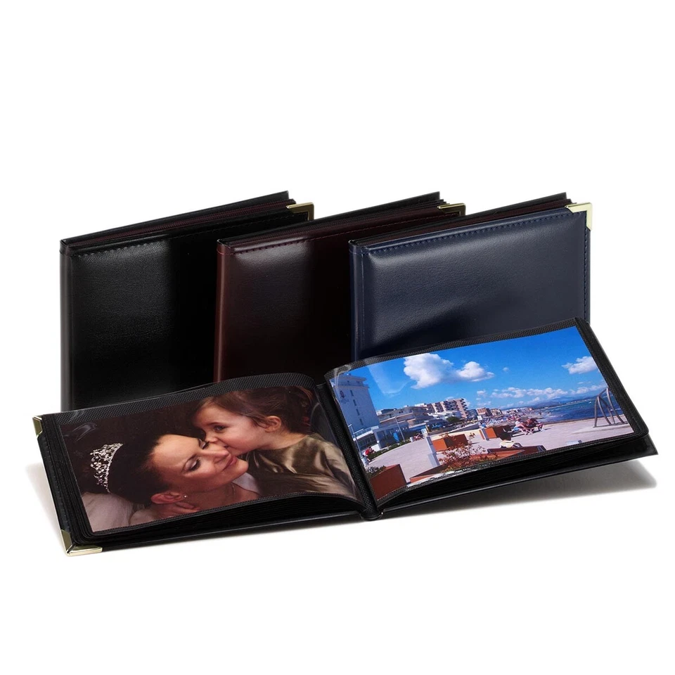 Kenro Carlton Black Leather Look Photo Album 36 photos 6x4"/ 10x15cm - APL150 - Image 4 of 4