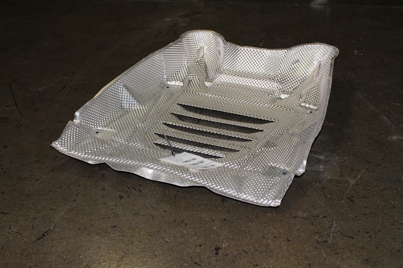 McLaren MP4-12C, Top Muffler Heat Shield, Used, P/N 11E0180CP