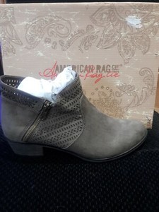 abigail perforated bootie