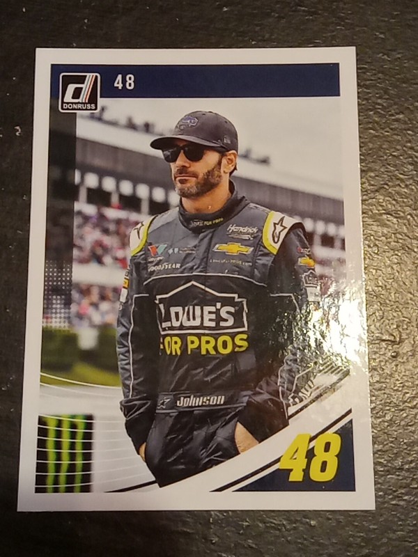 2019 Donruss Jimmie Johnson 48 Variation #48