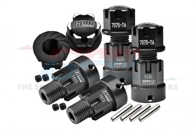 GPM SCX6010+20MM HEX ADAPTERS +20mm WHEEL LOCK FOR AXIAL RC 1/6 4WD SCX6 Crawler - Image 2 of 4