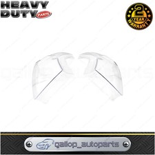 Pair Headlight Lens Cover For Holden / Chevrolet Cruze 2008 09-2014 Left + Right