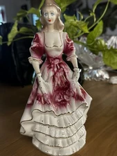 Woman Figurine Romanian Vintage