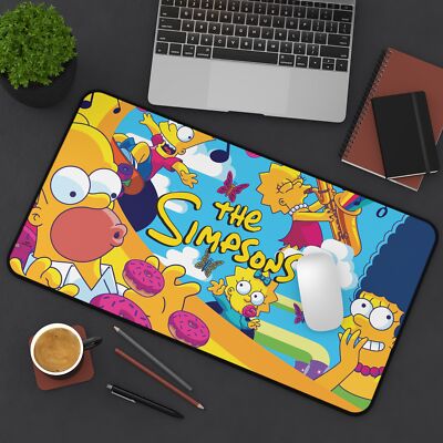 The Simpsons - 2 sizes available - Desk Mat Mouse Pad