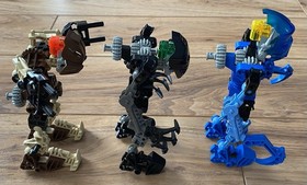 Lego Bionicle TOA MATA Complete Set 8531-8536 with BOULDER & 5 Manuals