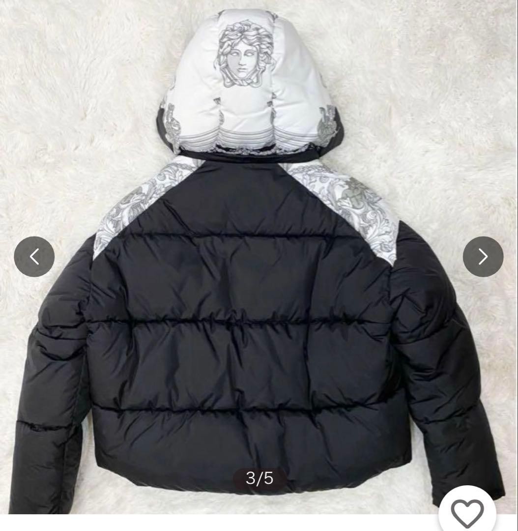 USED VERSACE DOWN JACKET VERYGOOD thumbnail 2