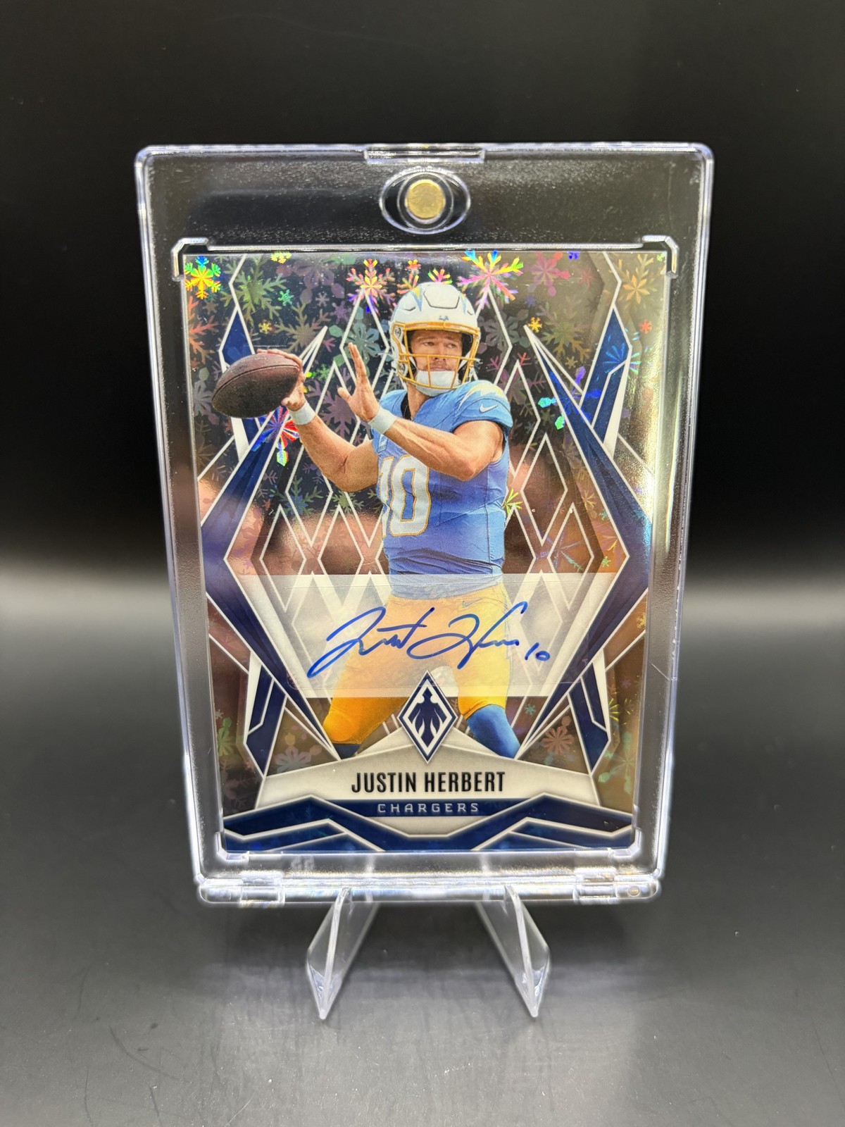 2025 Panini Phoenix - Justin Herbert #58 Winter Autographs /35 (AU)