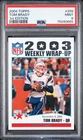 2004 Topps Tom Brady 1st Edition #299 PSA 9 Mint New England Patriots