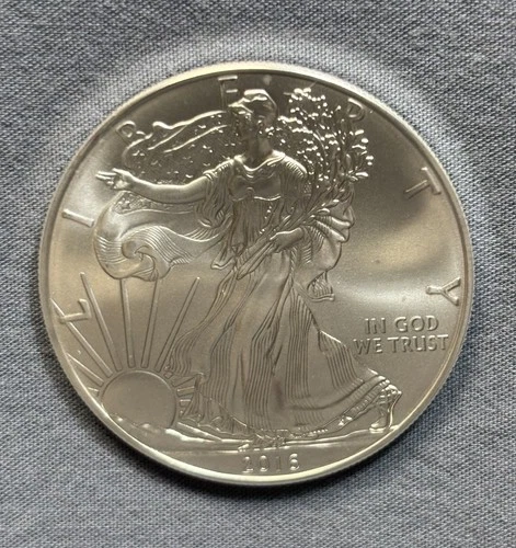 2016 American Silver Eagle 1 oz .999 Fine Silver BU $1 US Coin Bullion