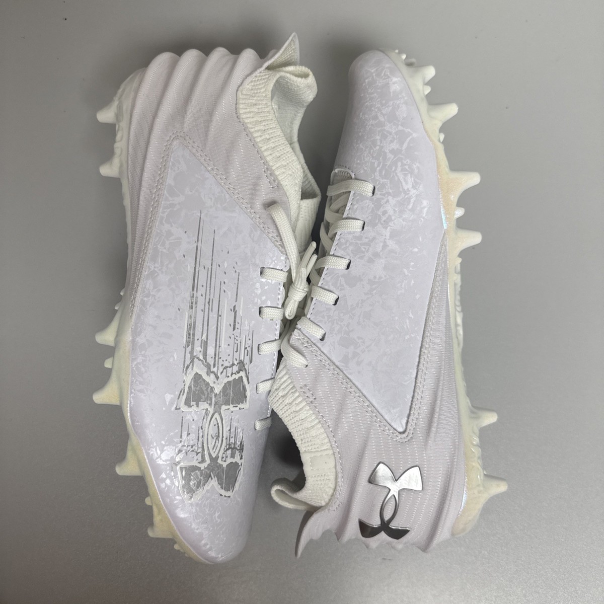 Under Armour Blur Smoke 2.0 MC Football White Silver 3027978  display picture 3