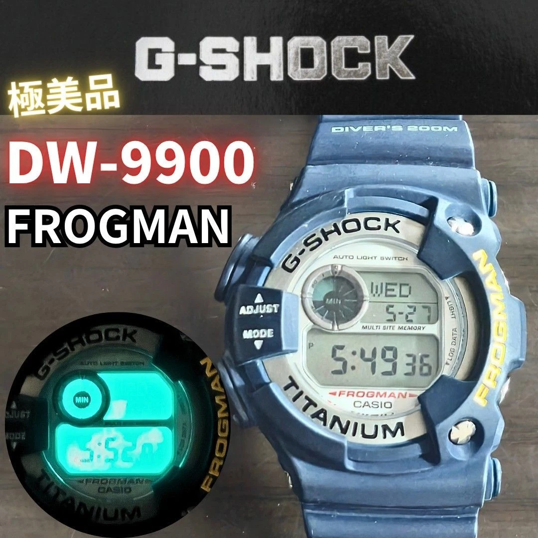 Casio G-SHOCK FROGMAN Titanium Case Wristwatches for sale - eBay