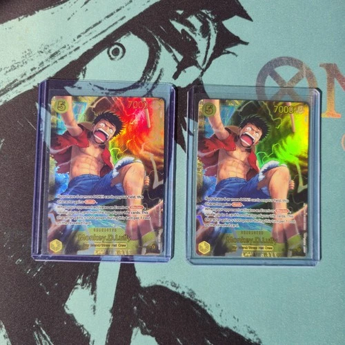 X2 OP15-119 Monkey D Luffy Secret Rare English One Piece Cards