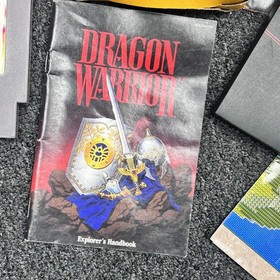 Dragon Warrior 1 (Nintendo NES) Complete in Box CIB W/ Map Poster Nintendo Power