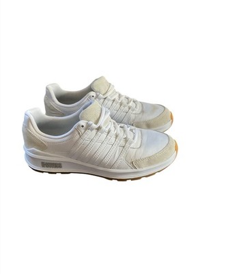K Swiss Vista Trainer Womens 8.5 White Sneakers Lace Up