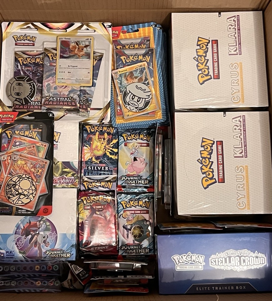 Get Pokémon Box Pokémon Mystery Box - Sealed Booster Packs + Guaranteed Ultra Rare ...