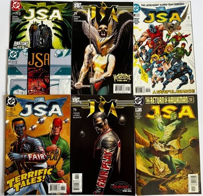JSA Bundle 7 x Comics #2 #24 #60 #67 #70 #74 #76 1999 - 2005 DC Comics Alex Ross