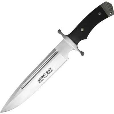 Haller Jackson's Bowie Messer Pakkaholzgriff Lederscheide 