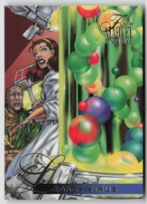 1995 Flair Marvel Annual Legacy Virus Spreads Trading Card #35 Marvel Excalibur