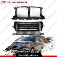 For 2018-2024 Ford Expedition Upper Lower Radiator Grille Shutter Air Intake