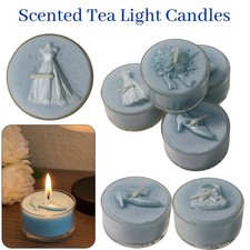 Night Light 2-4 Hour Long Burn Tea Lights Candles Scented Tealights Holders