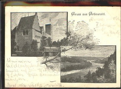 Gruenwald Muenchen Gruenwald  1898