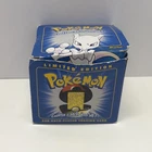 Vintage 1999 Burger King Mewtwo Pokemon 23K Gold Plated Card  COA