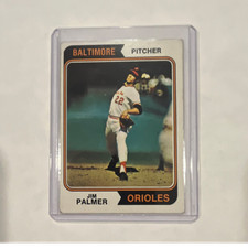 Topps 1974 Base Set Jim Palmer #40 Baltimore Orioles MLB Baseball Card