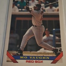 1993 Topps - Mo Vaughn Boston Red Sox #51 Baseball Card MLB Base Set 1993