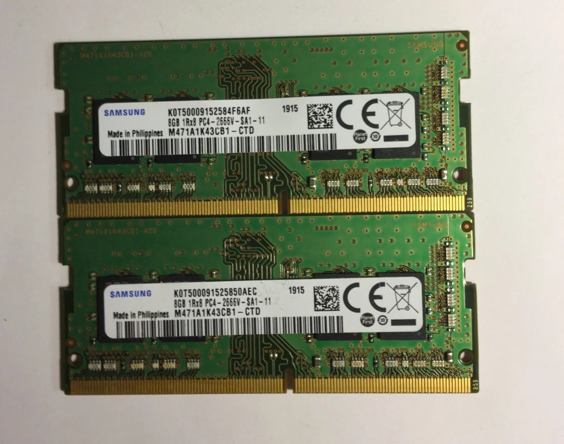 Samsung SO-DIMM Computer PC4-21300 (DDR4-2666) Bus Speed Memory
