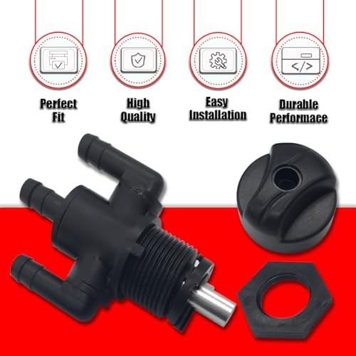 3-Way Fuel Shut off Valve Petcock For Polaris Xplorer 300 400 400L 4X4 Magnum 