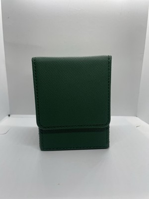 TCG Deck Box Green, Holds 100 Card s (100 CT) New, Free Shipping