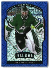 Jake Oettinger 2020-21 Upper Deck Allure Blue Line #91 #/35