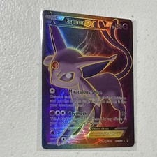 Pokémon TCG Espeon EX 117/122 Breakpoint Holo EN Full Art Basic Psychic 170HP MT on eBay